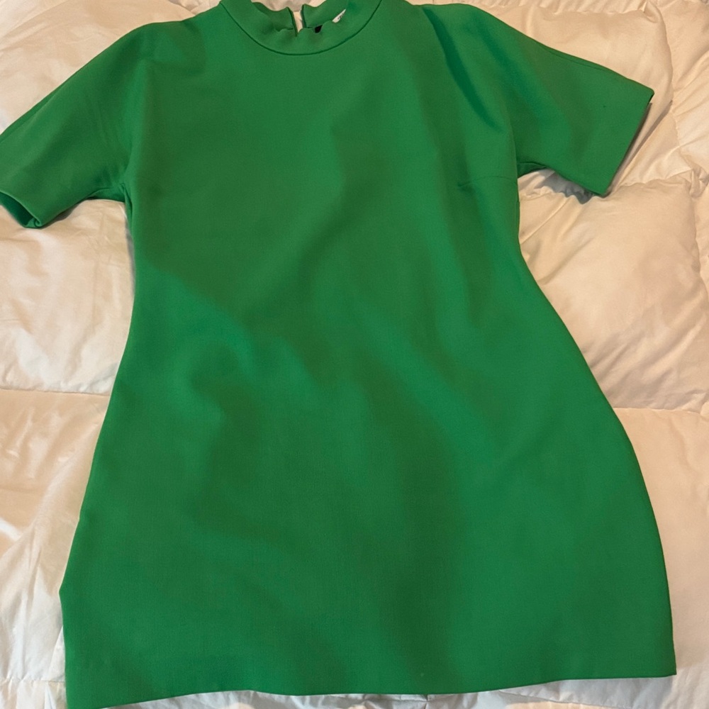 Zara Vibrant Green Dress